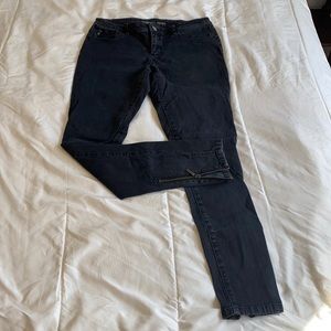 Michael Kors black skinny jeans